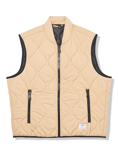 Image of HUGO Men's Quilted Zip Up Bomber Jacket