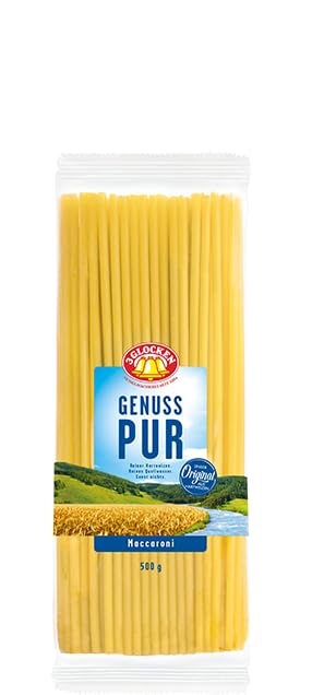 3 Glocken Genuss Pur Maccaroni, 500 g