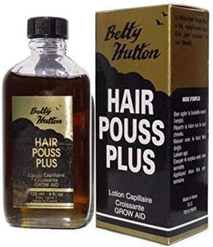 Betty Hutton Hair Pouss Plus Lotion Capillaire Grow Aid
