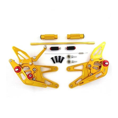 Repose-pieds moto réglables YZF R6 2003-2005 avec grip antidérapant