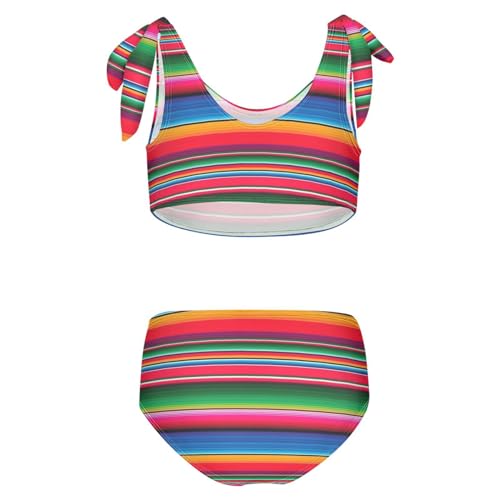 Boccsty Summer Mermaid Girls Tankini Swimsuits Pink Kids Bikini Sets 2 Pcs Bathing Suit for 3T-12T2