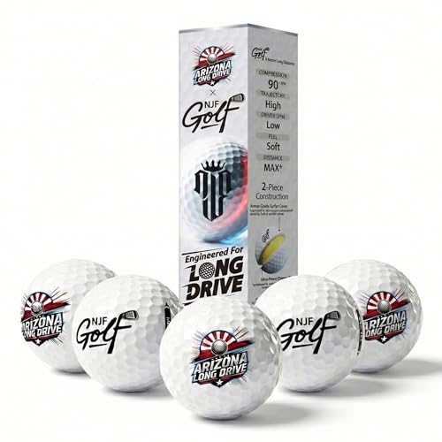 NJF Golf XLD Extreme Long Distance Golf Balls Soft Feel,