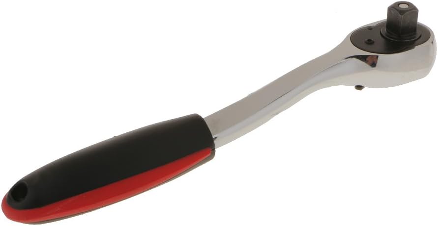 Professional 1/2'' Socket Ratchet Wrench Set, Extendable Quick Release Hand Tool for Home, Garage Workshop, Car Mechanics - Chrome-Vanadium Steel Construction, 72 Teeth Desig