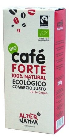 Preisvergleich Produktbild Kaffee Forte, 100% Natural, Bio & Fairtrade, gemahlen, 250g