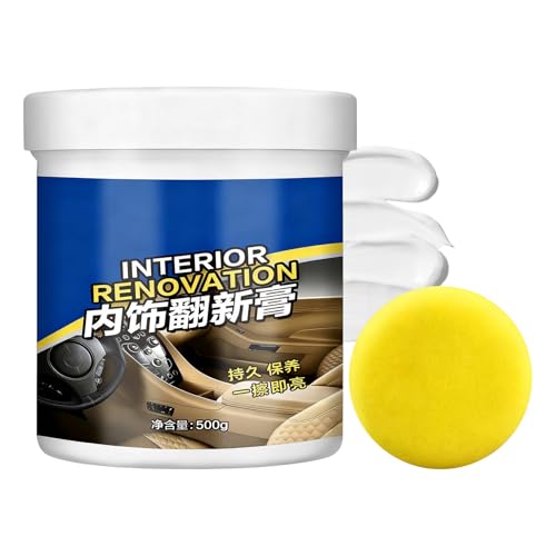 Crème polissante auto et nettoyant intérieur pour tissu, tapis et fenêtres de camion