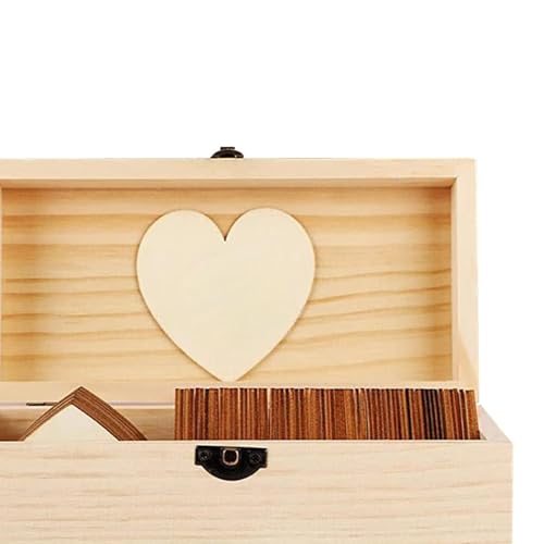 Libro de firmas de madera contra pérdida de dedicatorias en bodas con caja 4