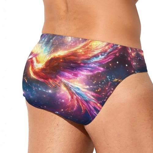 Phoenixsbird Glowing Mens Swim Briefs Quick Dry Triangle Trunks Swimsuit Swimming Bikini Swimwear3