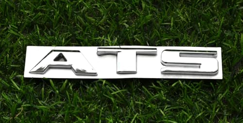 Image of 1x ATS Letter Emblem Nameplate Sport Replacement for ATS Rear Trunk Decklid Letter Badge (Chrome)