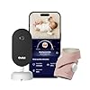 Owlet Dream Duo (3rd Gen) – Smart Baby Monitor with Sock & HD Video Cam, Tracks Pulse Rate, Oxygen Trends & Sleep, 2K HD Video, Cry & Motion Alerts, Temp Monitoring | Dusty Rose