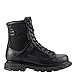 Thorogood GEN-Flex2 8” Side-Zip Waterproof Black Tactical Boots for Men and Women - Lightweight Leather and Nylon with Slip-Resistant Outsole; EH Rated, Black - 4.5 M US