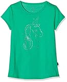 Single-Jersey Trigema Mädchen 236271119 T-Shirt, Grün (Green 156), Herstellergröße: 152