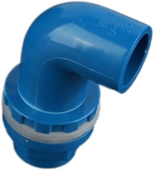 90 Degree Elbow Bend,Pipe Fitting Connector,1pc Inner Dia 20/25/32/40/50/75mm PVC 90 Degree Elbow Connectors Fish Tank Water Pipe PVC Joint Aquarium Water Inlet Water Tank Elbow(White,Inner Dia 75mm)