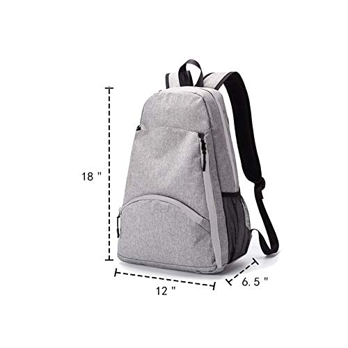 Qcwn 2 Raquet Tennis Bag,Tennis Bags For Men Women,Tennis Backpack,Durable Tennis Bookbag,Tennis Pickleball Bag,Tennis Bag Waterproof,Raquet Carrier For Balls, Pickleball Paddles, Badminton Rackets #TOP1