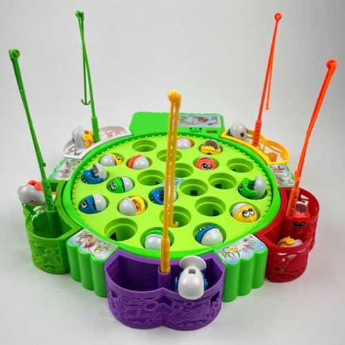 Brinquedo jogo Pega Peixe grande 5 jogadores pesca pescaria