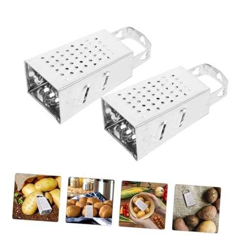 Rallador de Queso Mini de Acero Inoxidable OUNONA 6 Piezas miniatura 7