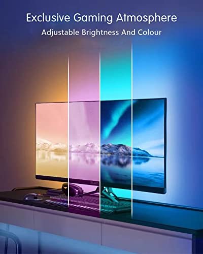 Keepsmile Usb Powered Rgb 15 Color Led Strip Lights With Remote Control For Bedroom, Party, Kitchen, Home Decoration,Led Step Lights 6.56Ft (Unable To Connect To App) #TOP4