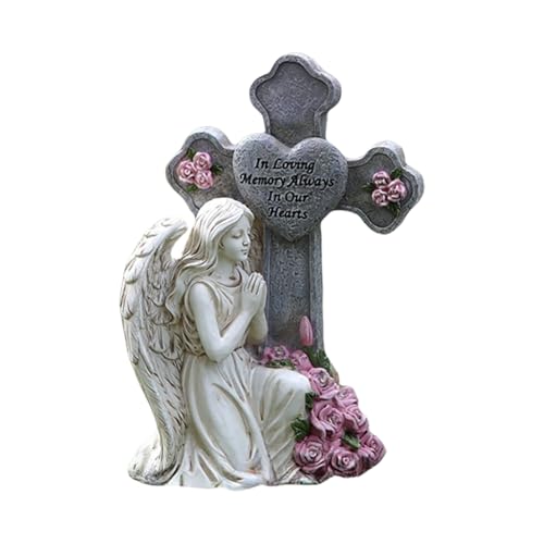 Statues De Jardin D'ange Pour Décoration Extérieure, Figurines D'ange Solaires Pour Décoration De Jardin, Cour, Cadeaux Commémoratifs Pour La Perte D'un être Cher