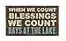 Young's Wood When We Box Sign, 14-Inch