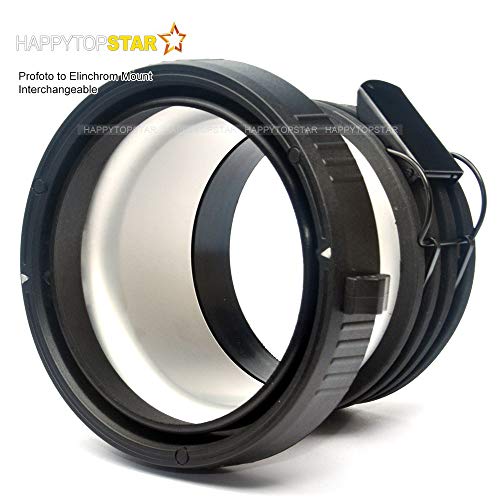 image for HAPPYTOPSTAR Profoto Mount to Elinchrom Mounts Speedring Speeding Adap