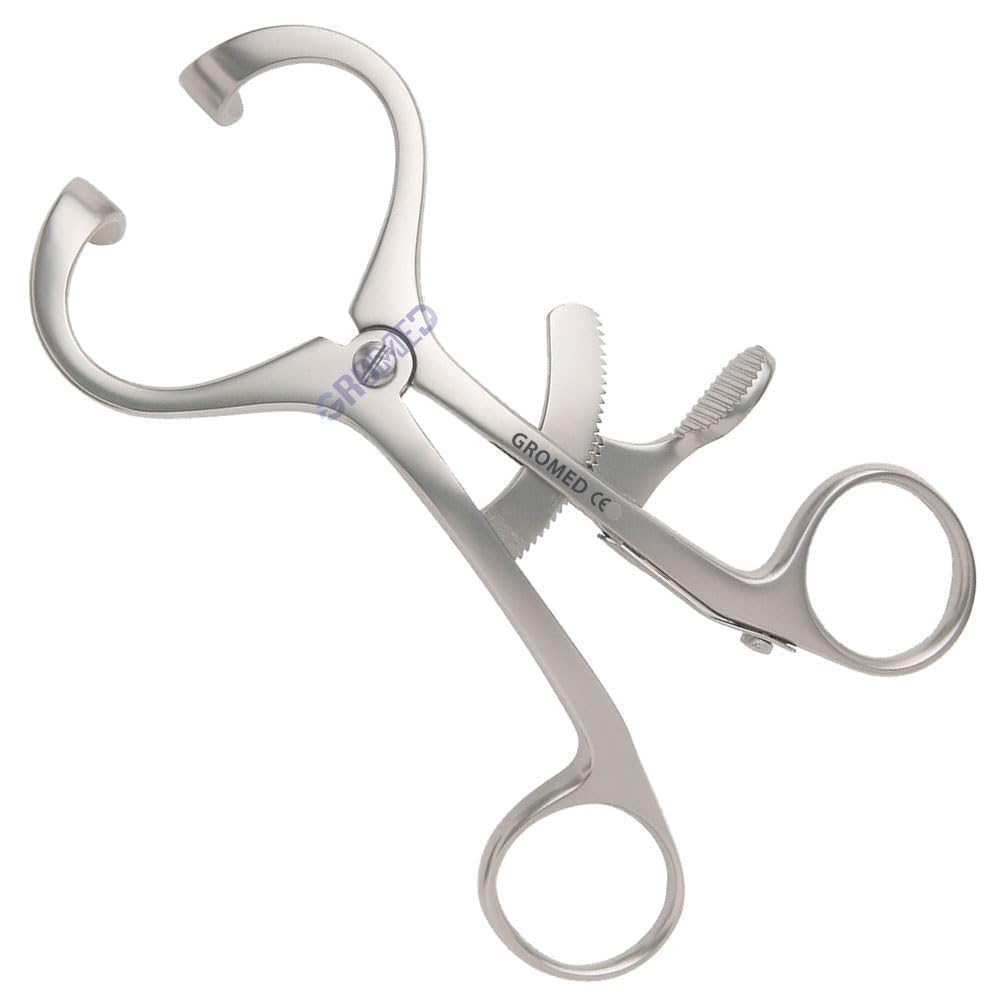 Gromed Doyen Mouth Gag/Doyan Jaw Retractor, 14cm/5.5" (Adult) for Dental, ENT, Plastic & Maxillo Instruments - Stainless Steel (1)-image-41