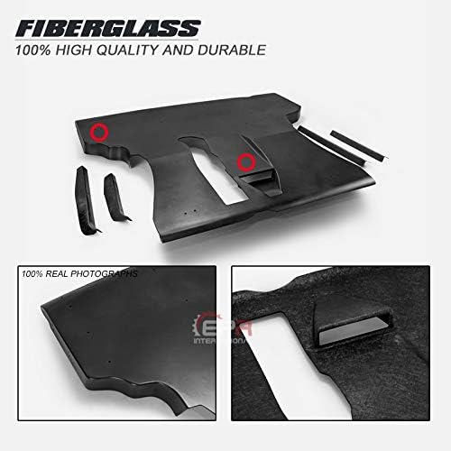 for Skyline R34 GTT ER36 ESB Style Fiber Glass Rear Under Diffuser