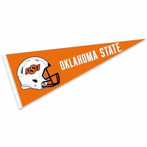 College Flags & Banners Co. Oklahoma State Football Helmet Pennant