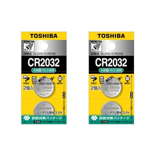 �y2�Z�b�g�F�v4���z ���� TOSHIBA �R�C���`���`�E���d�r CR2032EC 2P �i2���j �����v �d�� �����R�� �L�[���X �r���v ���� �{�^���d�r