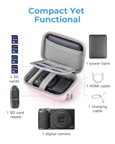 Bagsmart Digital Camera Case, Waterproof & Protective Small Camera Bag With 2 Carrying Ways thumb #3