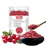 WEIJUEJIYI Frozen Dried Cranberry Slices 65g/2.29oz, No Added Sugar, Only Cranberries as Ingredients, Dried...