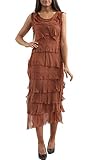 Perfekt für Frühling und Sommer mit dem Blumendruck und einer Mischung aus wunderschönen Farben. Dieses Maxikleid besteht aus einem luxuriösen Seidenmaterial und ist sowohl fließend als auch atmungsaktiv in voller Länge und ärmellos