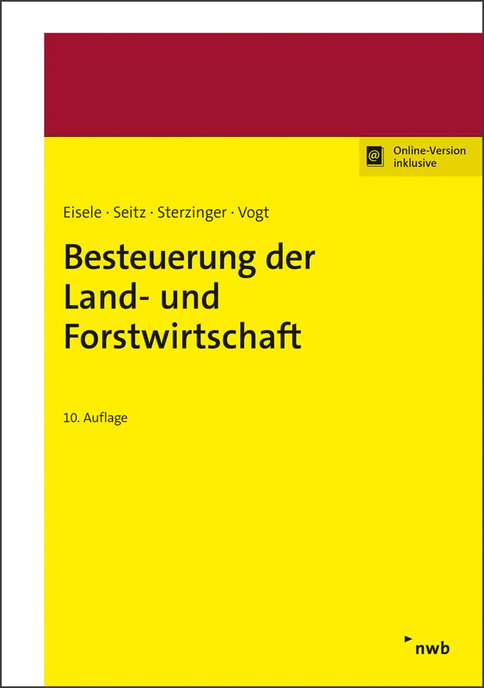 Besteuerung der Land- und Forstwirtschaft: Online-Version inklusive