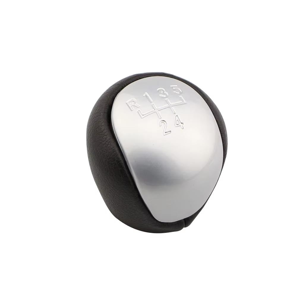 Poanbcgy Silver 5 Speed Manual Gear Shift Knob For Hyundai Elantra I30 For Kia Forte Soul Auto Parts