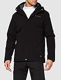angenehm warm VAUDE Herren Doppeljacke Kintail 3in1 Jacket III, Black, L, 407240105400