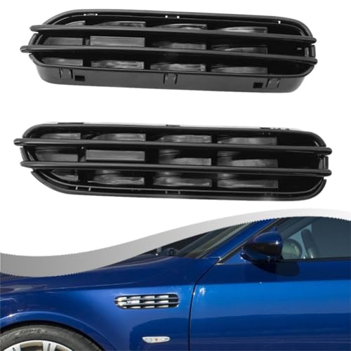 Panel de rejilla de ala para BMW Serie 5 E60 E61 M5 de 2004 a 2010 4