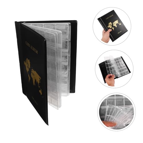 Álbum de monedas para evitar caídas pérdidas coleccionistas fundas PVC 7