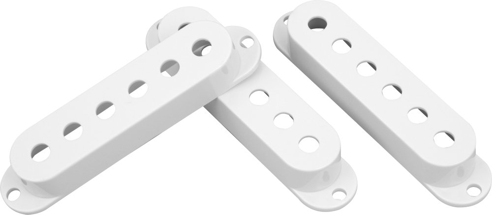 DiMarzio Pro Parts Vintage Strat Pickup Covers in White (Set of 3)