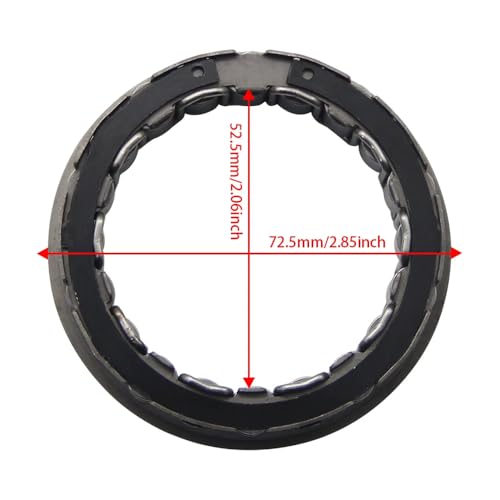 Arrancador de embrague de motocicleta compatible con Caponord 1200 y Shiver 3