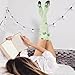 Foiosoh Over The Knee Tights Socks for Women Fashionable Extra Long Tigh High Socks for Pregnant Women for Cosplay Clovers Light Green