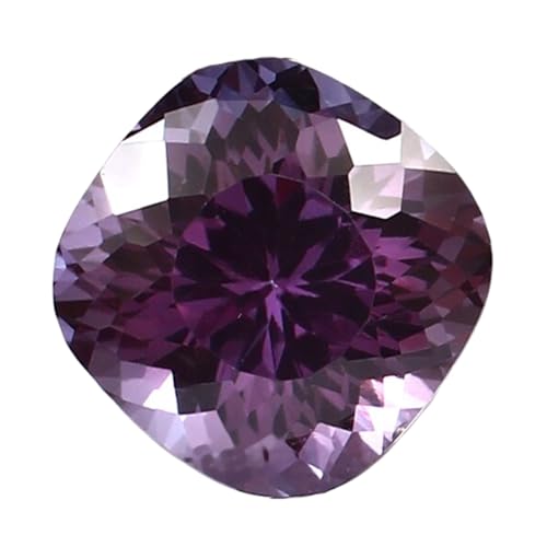 Alexandrite brésilienne de 13,5 mm coussin pour remplacer une pierre perdue