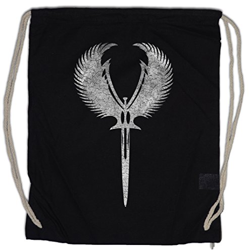 Urban Backwoods Valkyrie Sword Symbol Turnbeutel Sporttasche Cover
