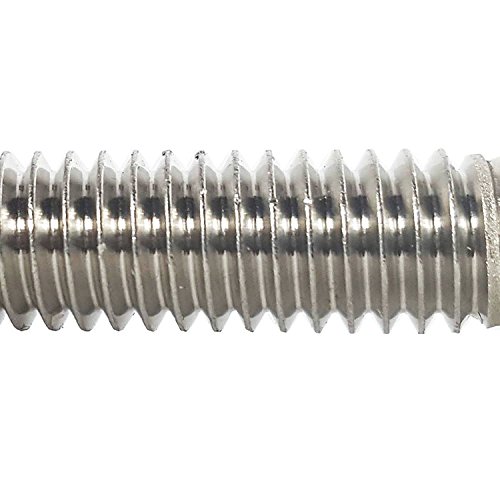 1/4-20 X 1-1/2" Hex Head Cap Screw Bolts, External Hex Drive, Stainless Steel 18-8, Full Thread, Bright Finish, Flat Point, Quantity 25 By Fastenere #TOP4