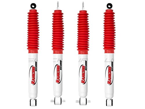 Rancho RS55129 RS55239 Pairs of Shock Absorbers for 1984-1997 Jeep Cherokee