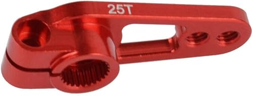 Replacement Part For Servomotor De Direcci N Para Coche Teledirigido, Aleaci N De Aluminio, 25T, 31Mm, 1 Uds. - (Color Red)