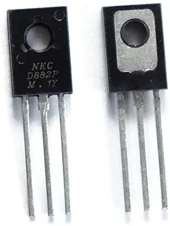 ROBOBULLS ELECTRONICS D882 Transistor NPN General Purpose - Pack of 3