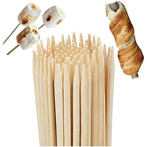 Relaxdays brochettes en bambou 100 pièces Cover