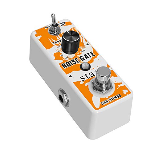 Stax Guitar Noise Gate Pedal Noise Killer Suppressor Pedals For Electric Guitar Hard & Soft Modes Mini Size True Bypass #TOP4