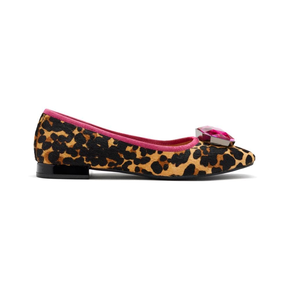 GIOSEPPO Bailarinas Piel Leopardo CLYMAN