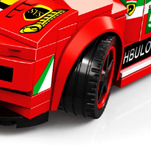 Blocos de Montar Brinquedo de Encaixe Carro Venon 3 e Potenza Com 139 pecas Polibrinq - BK008 (VERME