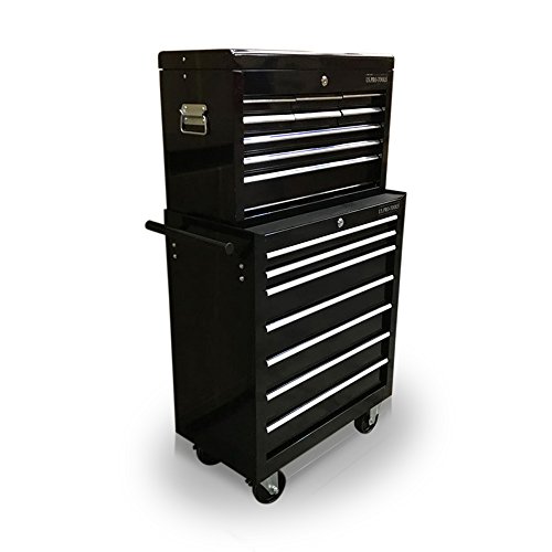 us pro tools AFFORDABLE STEEL CHEST TOOL BOX ROLLER CABINET 16 DRAWERS (Black) 3 us pro tools AFFORDABLE STEEL CHEST TOOL BOX ROLLER CABINET 16 DRAWERS (Black) - Image 3