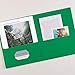 Avery Two Pocket Folders, Holds up to 40 Sheets, Business Card Slot, 25 Green Folders (47987)